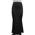 Casual Figure-flattering Solid-color Long Skirt
